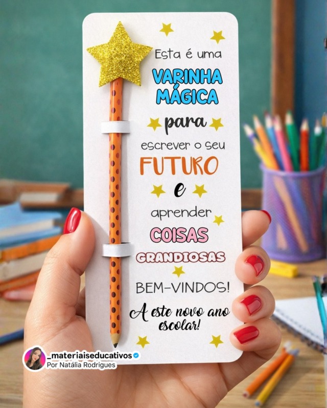 CARTÃO VARINHA MÁGICA