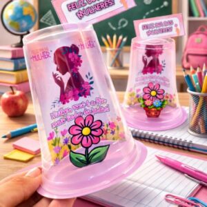 COPO JARDIM DE AMOR – LEMBRANCINHA DIA DA MULHER